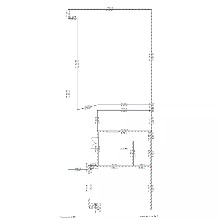 LA COUR JARDIN ATELIER BETON. Plan de LA COUR JARDIN ATELIER BETON. Plan de