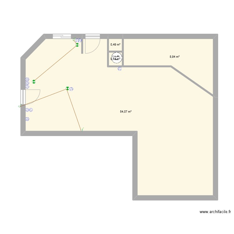 pedrini. Plan de 0 pièce et 0 m2