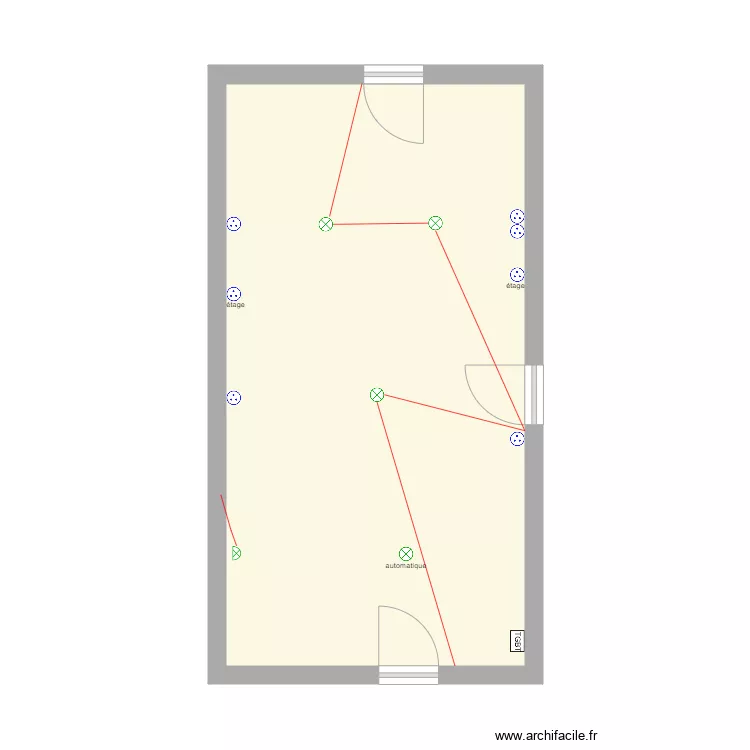 plan buanderie. Plan de 