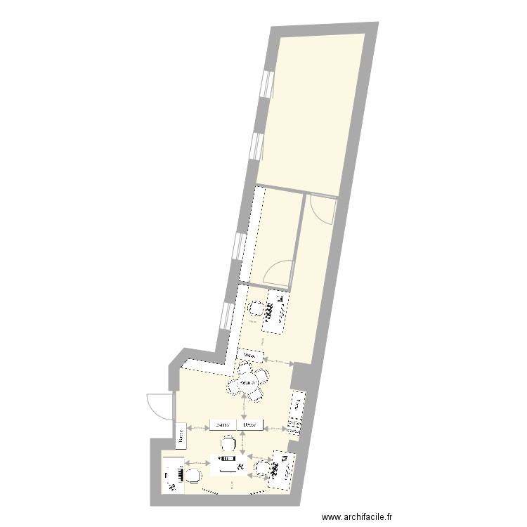 Bureau Sécurité Hypothèse 07. Plan de 0 pièce et 0 m2