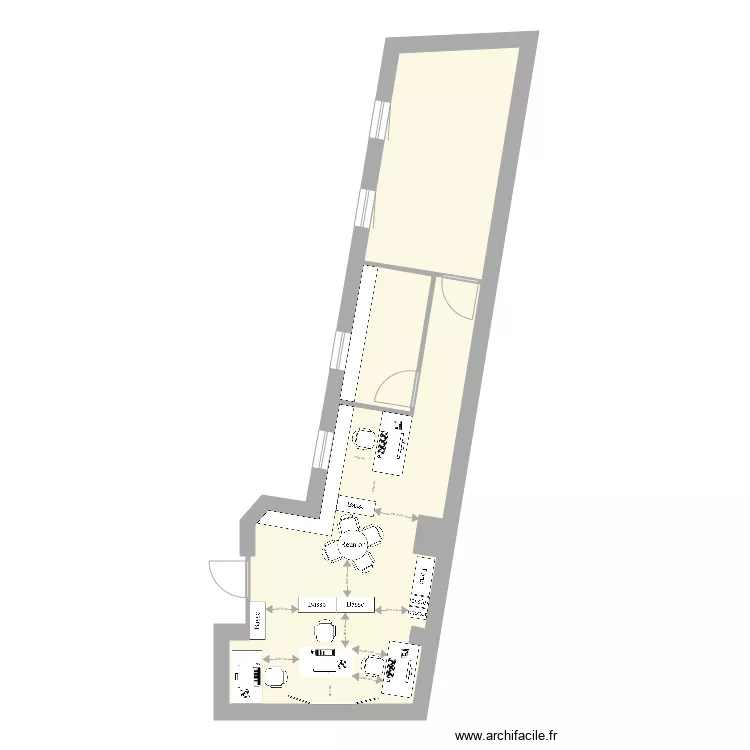 Bureau S&eacute;curit&eacute; Hypoth&egrave;se 07. Plan de 