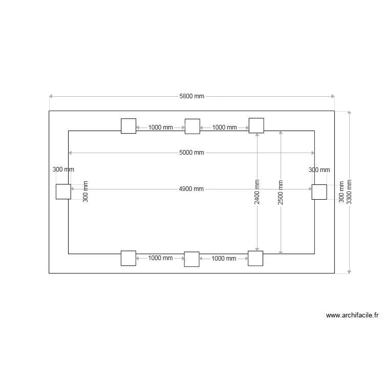  auzier. Plan de 