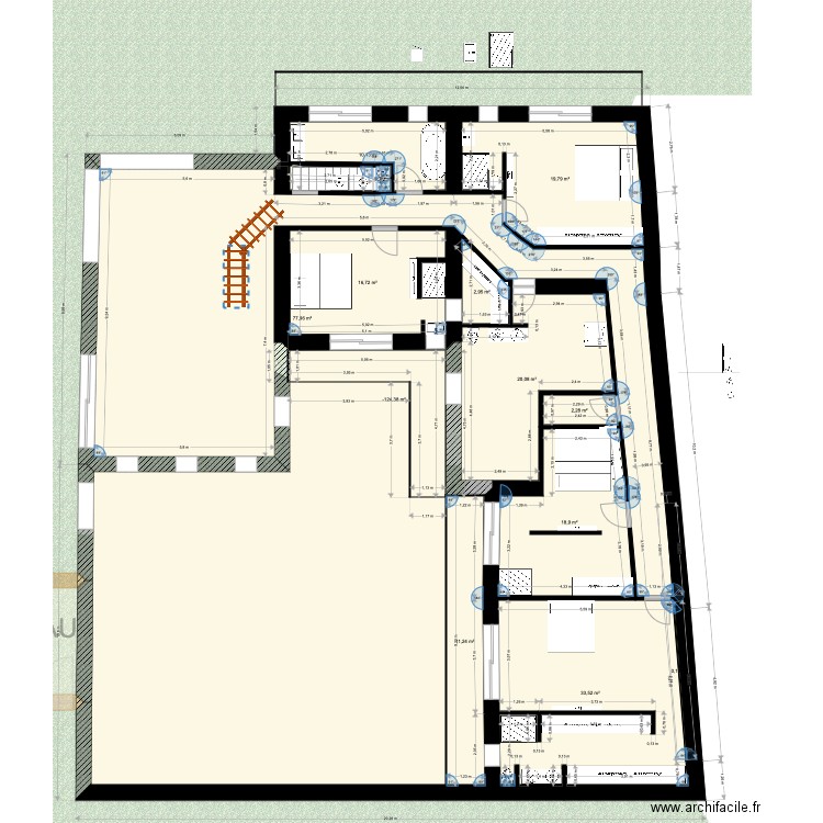 xfdg. Plan de 0 pièce et 0 m2