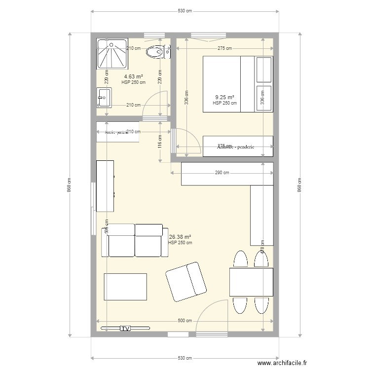 Maison location . Plan de 0 pièce et 0 m2