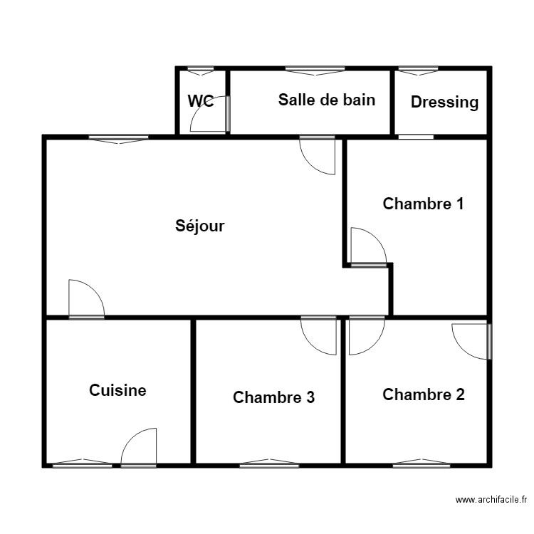 1erC PLM. Plan de 0 pièce et 0 m2