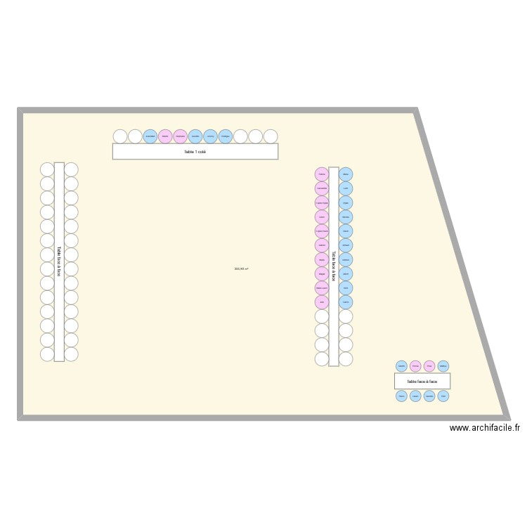 Baptême Sacha. Plan de 1 pièce et 334 m2