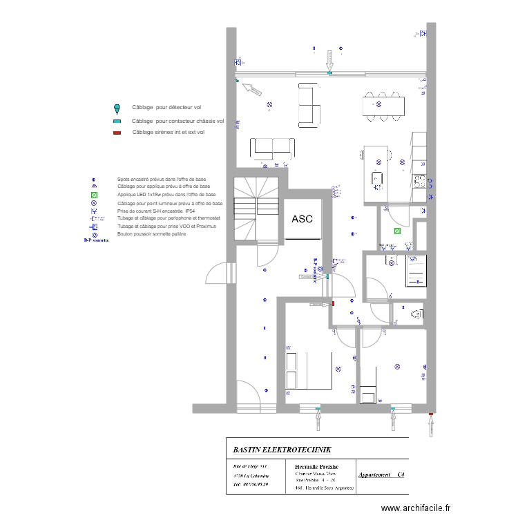 Appartement Meuse View appartement C4. Plan de 0 pièce et 0 m2