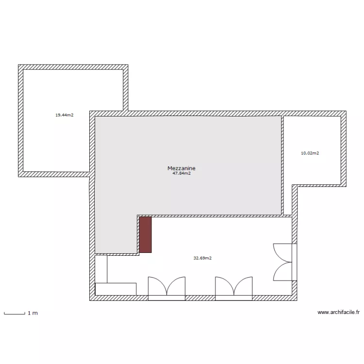 Maison Bois 2 Mezz. Plan de Maison Bois 2 Mezz. Plan de
