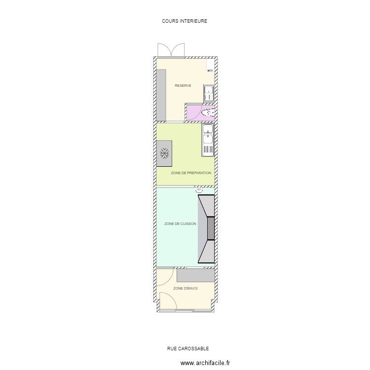 IMPLANTATION JC VIVANT. Plan de 0 pièce et 0 m2