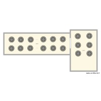 Bel étage tables 6-7 pers / 108-126p