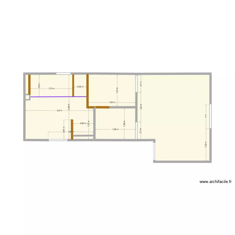 SDB Agencement 6. Plan de 