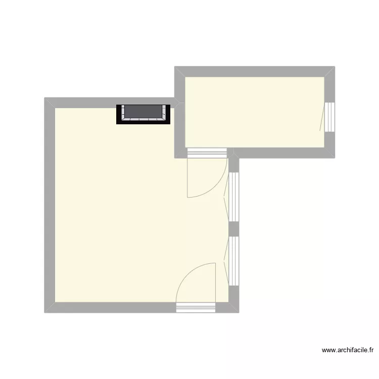 HOUEL - ROUEN. Plan de 