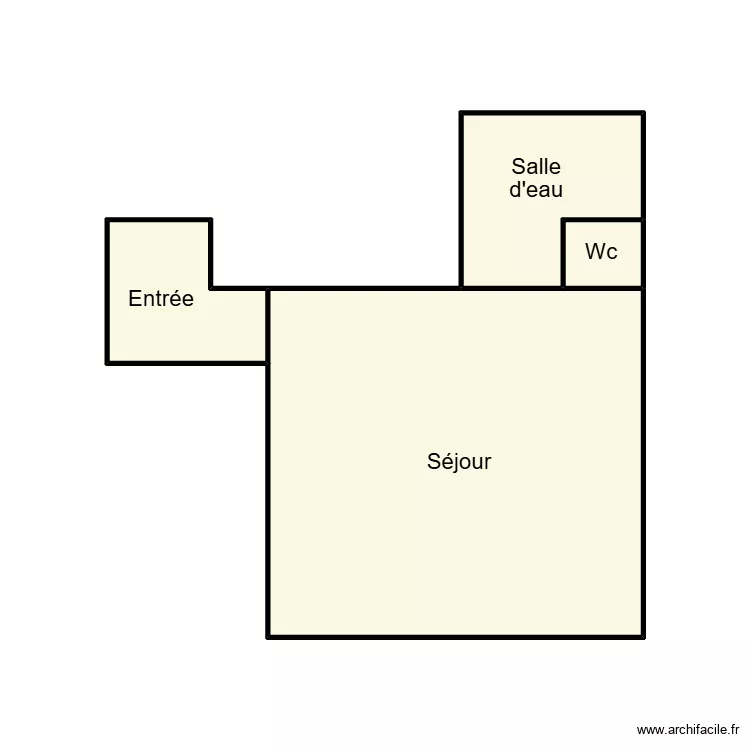 QUIMPER FLATRES. Plan de 