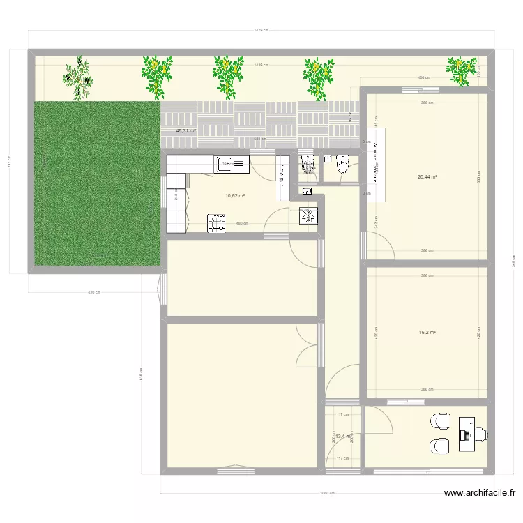 amenagement. Plan de 