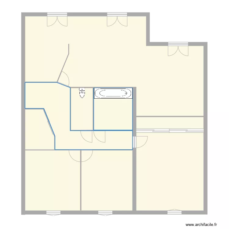Plan appartement Lyon. Plan de 
