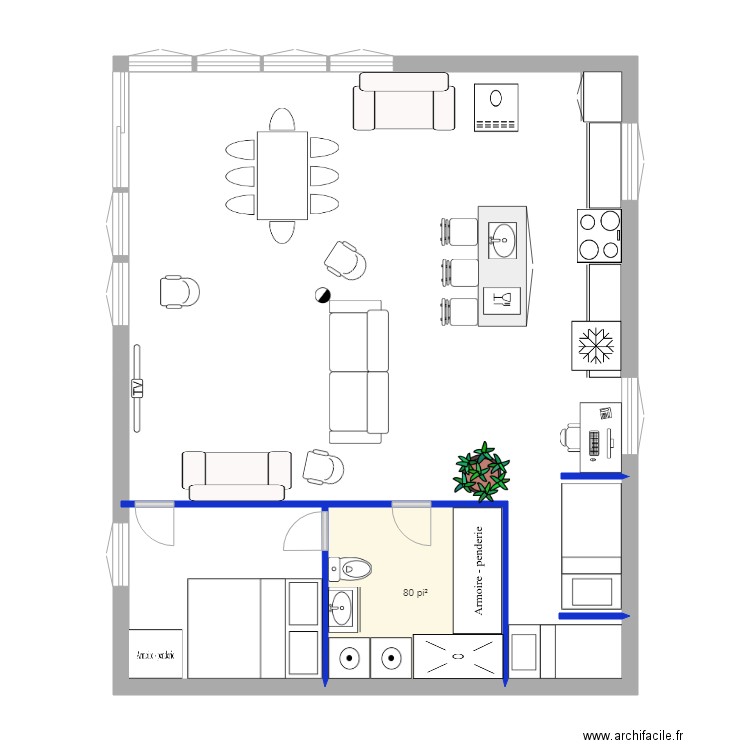 Chalet 20190227 Projet 03. Plan de 0 pièce et 0 m2