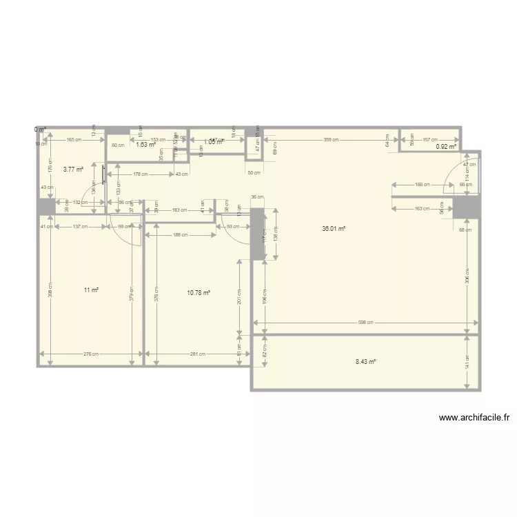 DAHER COTES. Plan de 