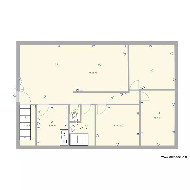  lescarmotier . Plan de 