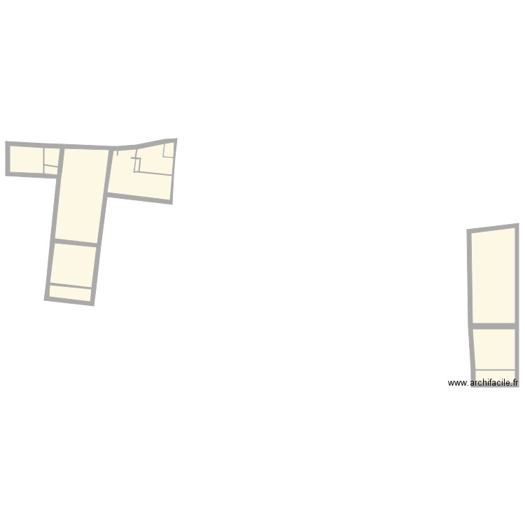 CROQUIS. Plan de 13 pièces et 277 m2