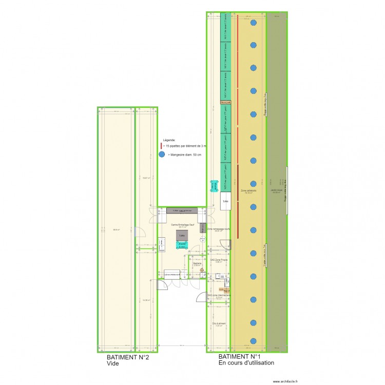 poulallier. Plan de 0 pièce et 0 m2