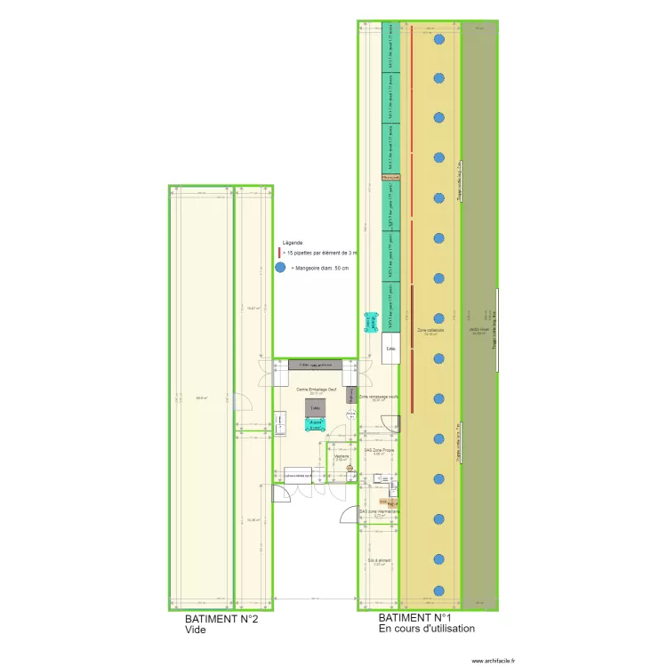 poulallier. Plan de 