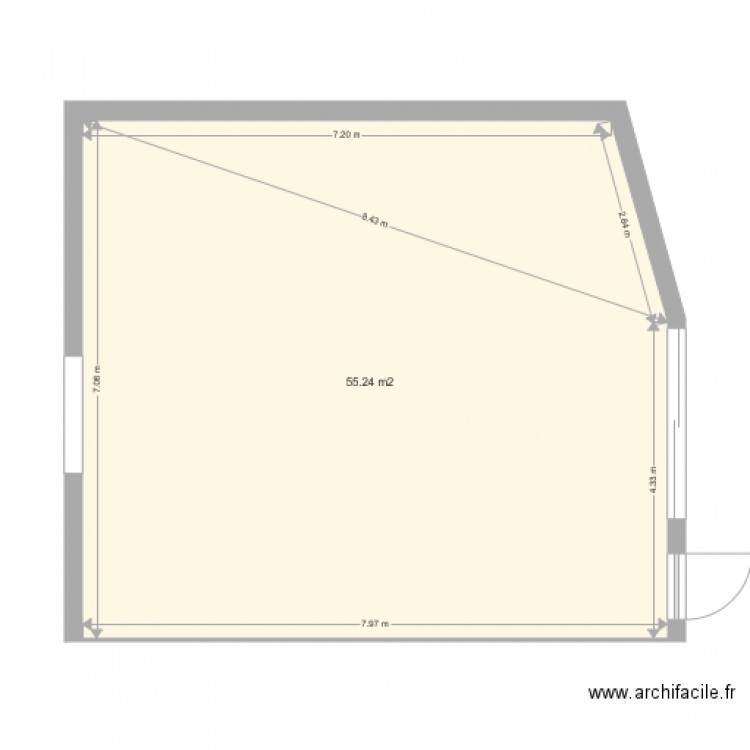 Archives Mairie Option 1. Plan de 0 pièce et 0 m2