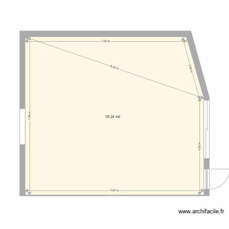 Archives Mairie Option 1. Plan de 
