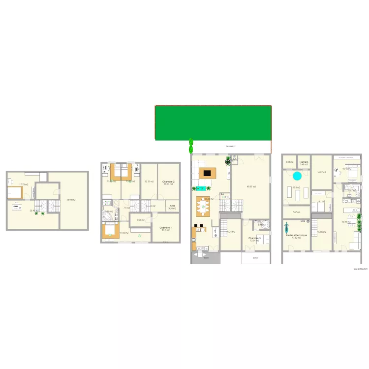 krystel  plan. Plan de 