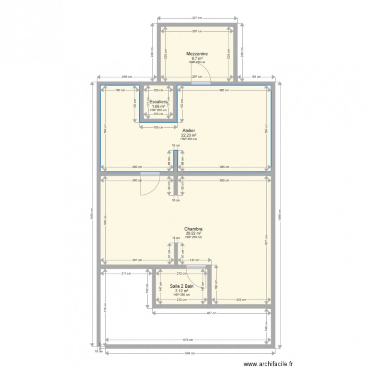 Dernier Etage0. Plan de 0 pièce et 0 m2