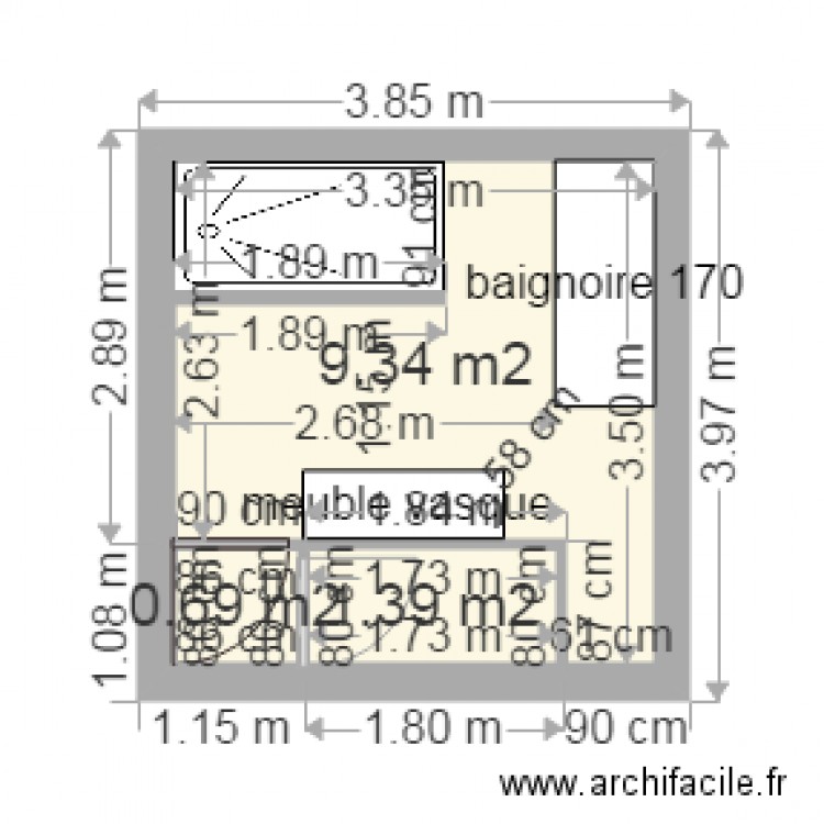 plan traumat 2. Plan de 0 pièce et 0 m2