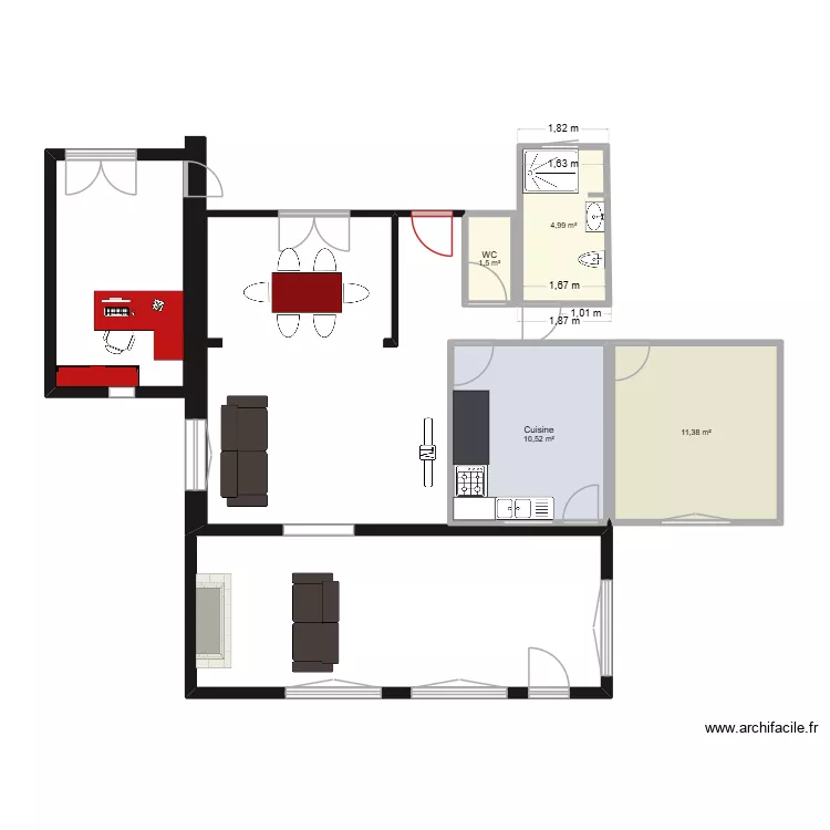 sdb. Plan de sdb. Plan de