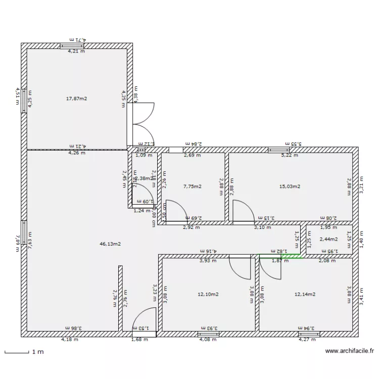 maison 1. Plan de maison 1. Plan de