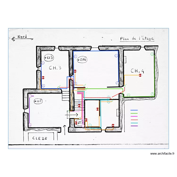 Plan ETAGE. Plan de 