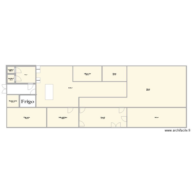 Labo Chocolaterie. Plan de 0 pièce et 0 m2