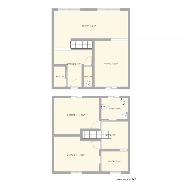 DUFRAISSE. Plan de DUFRAISSE. Plan de