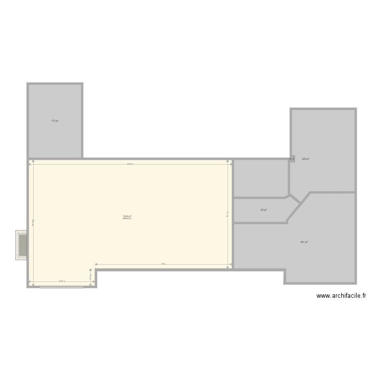 MODIFIÉ 2E VIDE. Plan de 0 pièce et 0 m2