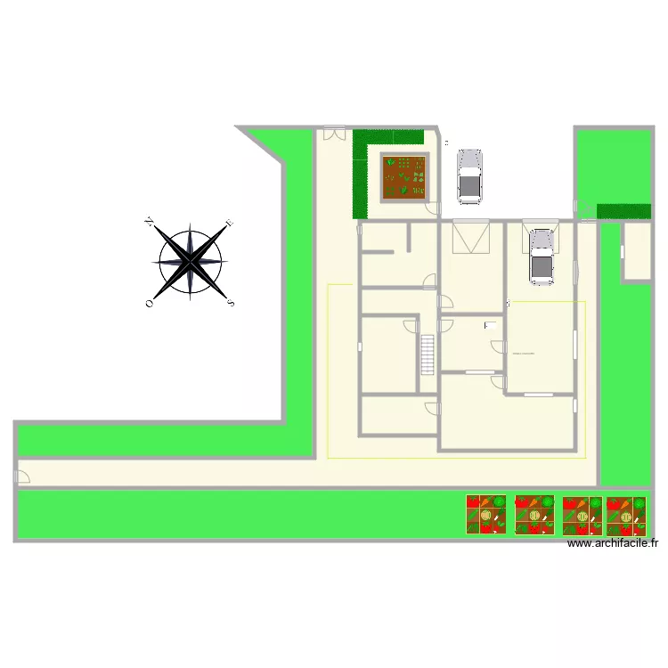 maison complete revue a la baise. Plan de 