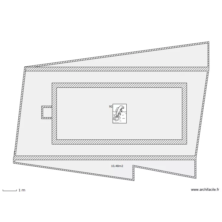 piscine NX. Plan de piscine NX. Plan de