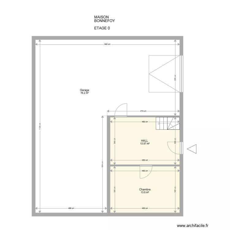 BONNEFOY. Plan de BONNEFOY. Plan de