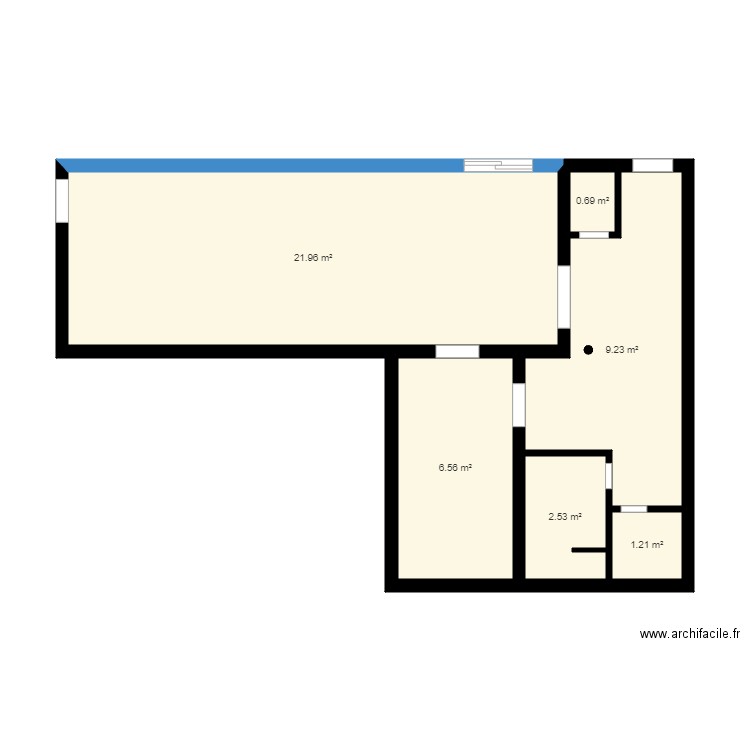 BOUCHERIE PIERREFITTE. Plan de 0 pièce et 0 m2