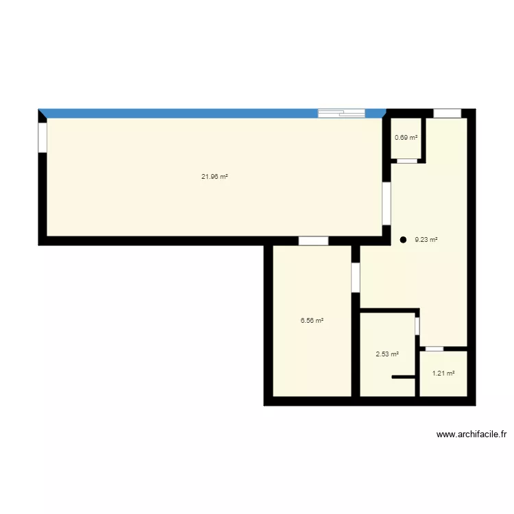 BOUCHERIE PIERREFITTE. Plan de 