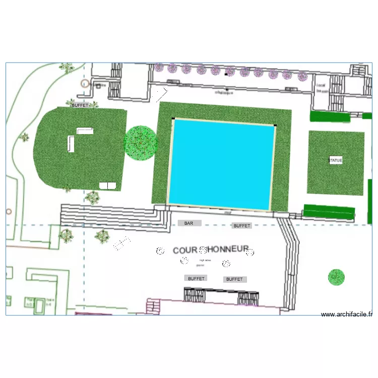 Afooma et Chukky. Plan de 