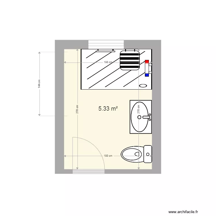 LAMBERT B. Plan de 