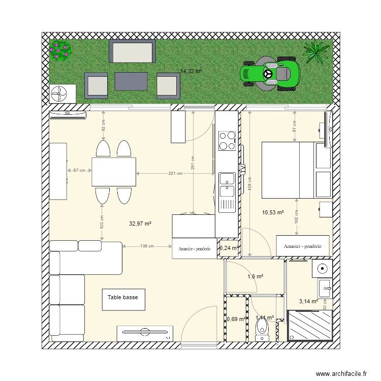 golfe 3. Plan de 0 pièce et 0 m2