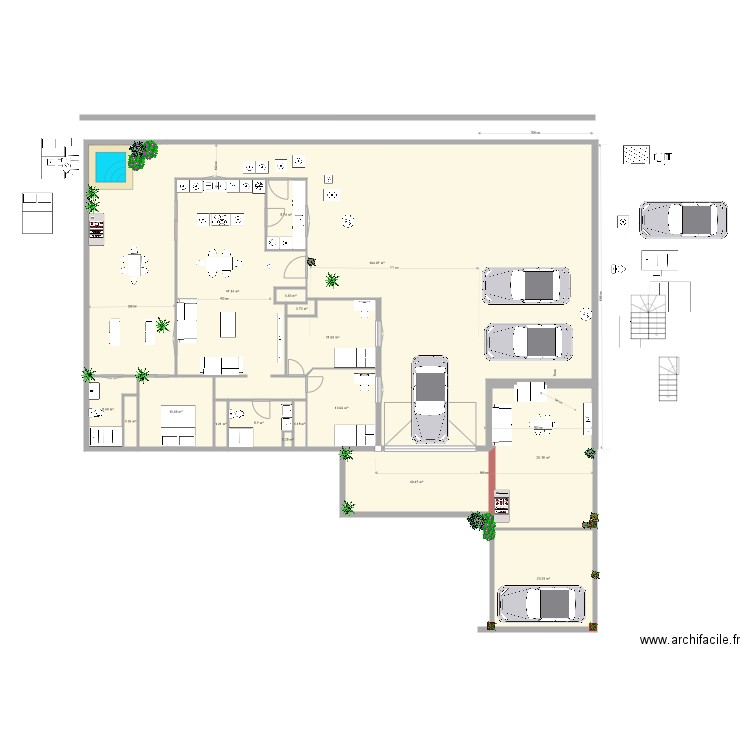 Para enviar a franchet modificado1. Plan de 0 pièce et 0 m2