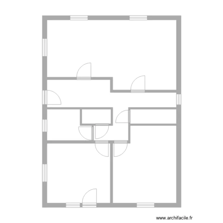 LUDWIG RIBEAUVILLE. Plan de 