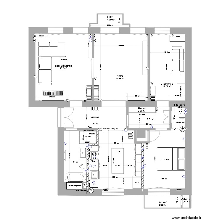 Reims cuisine V4. Plan de 0 pièce et 0 m2