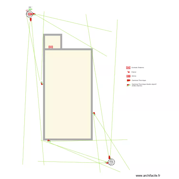 PHILIPPE BOUCHER intrusion. Plan de 
