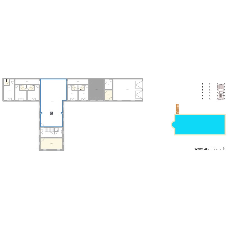 plan RC. Plan de 0 pièce et 0 m2