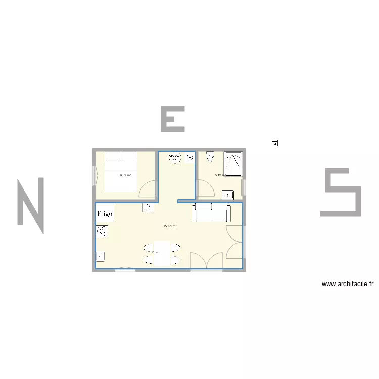 studio6. Plan de 